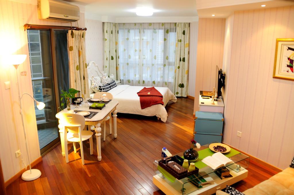 I Shangju Service Apartment Šanghaj Exteriér fotografie