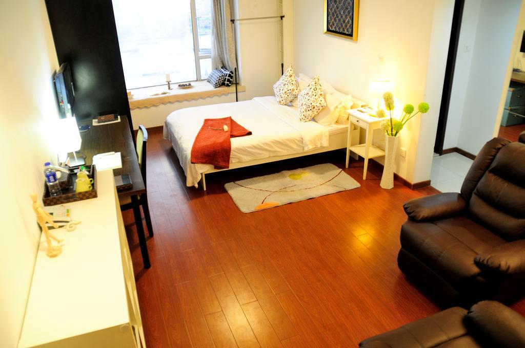 I Shangju Service Apartment Šanghaj Exteriér fotografie