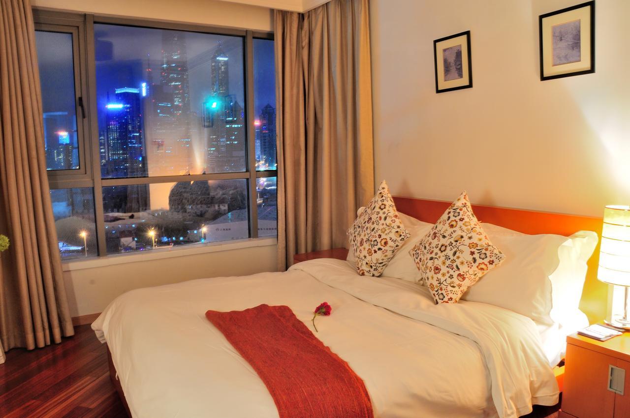I Shangju Service Apartment Šanghaj Exteriér fotografie