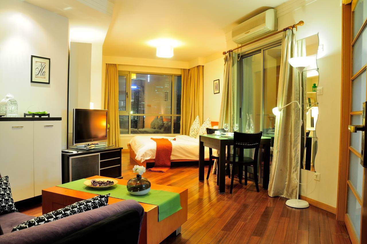 I Shangju Service Apartment Šanghaj Exteriér fotografie