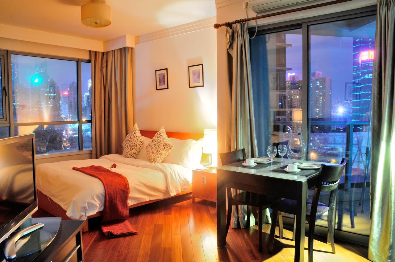 I Shangju Service Apartment Šanghaj Exteriér fotografie